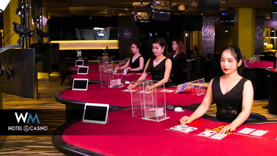 Cá cược an toàn với sòng bài chuyên nghiệp WM Hotel & Casino